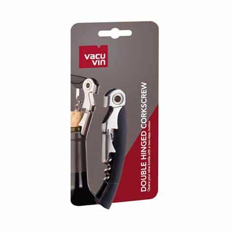 Vacu Vin Waiters Corkscrew Black