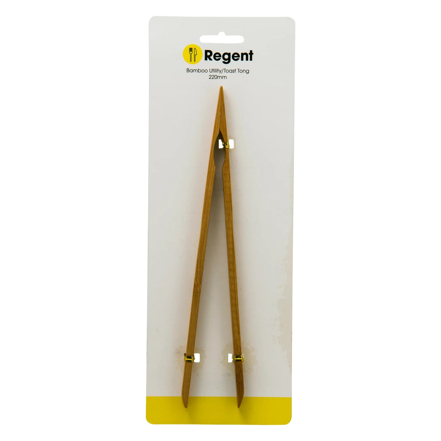 Bamboo Utility Toast Tongs 220x12mm