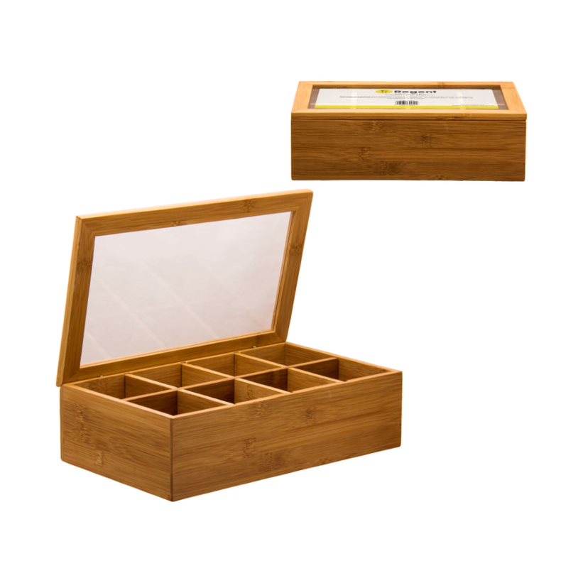 Bamboo Tea Box 8 Section