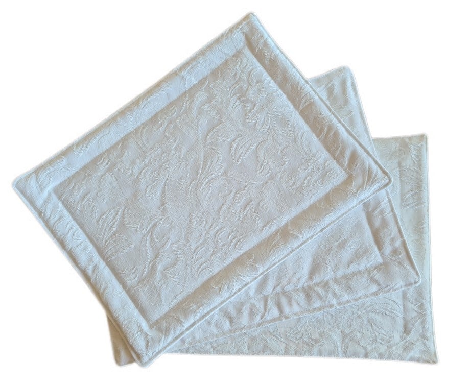 Placemats White Palace Set of 6