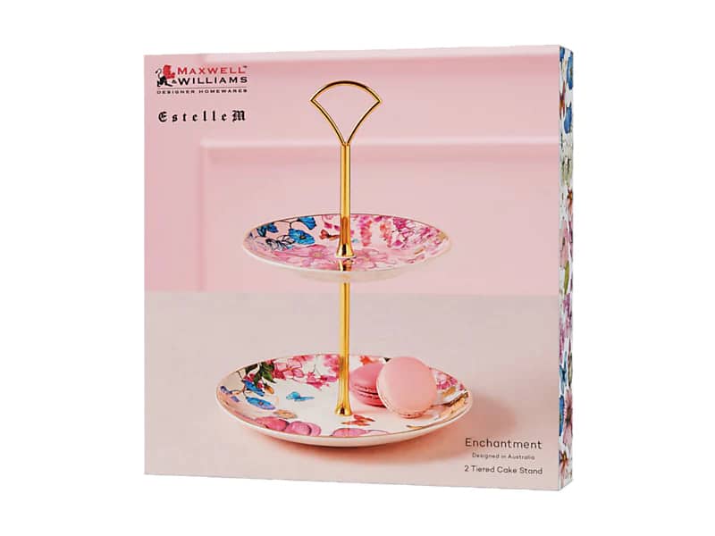 Maxwell Williams Enchantment 2 Tier Cake Stand