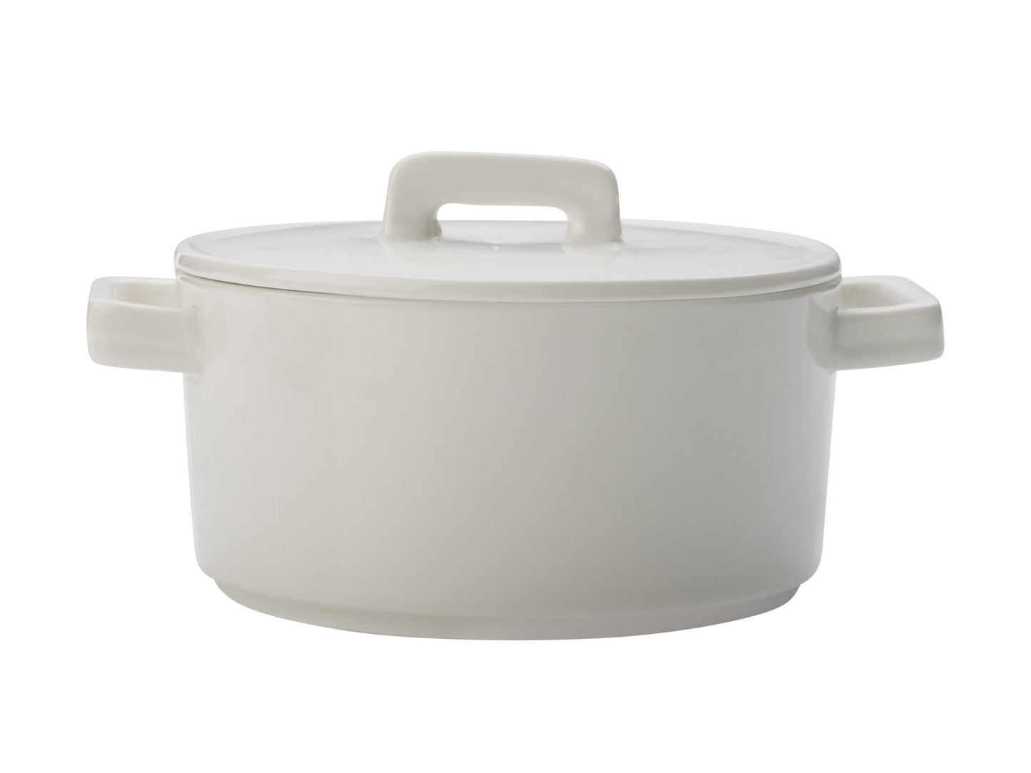 Maxwell Williams Epic Round Casserole 500ml White
