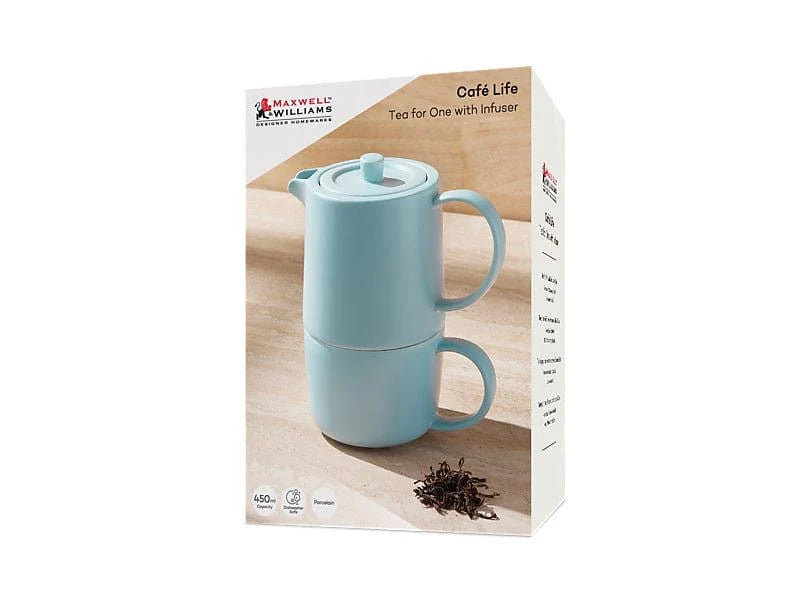 Maxwell Williams CafeLife Tea4One &Inf 450ml Cloud