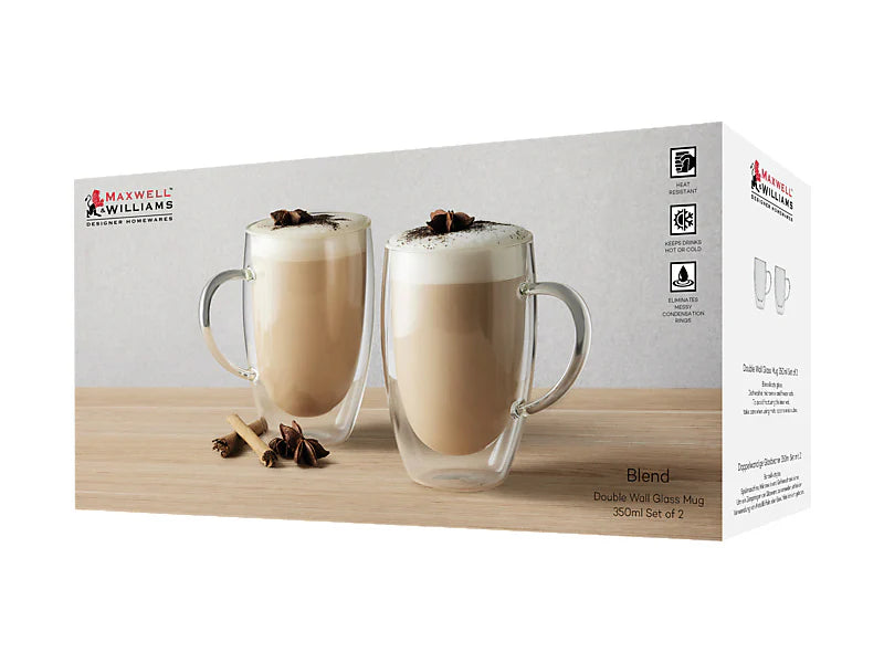Maxwell Williams Double Walled Mug 350ml