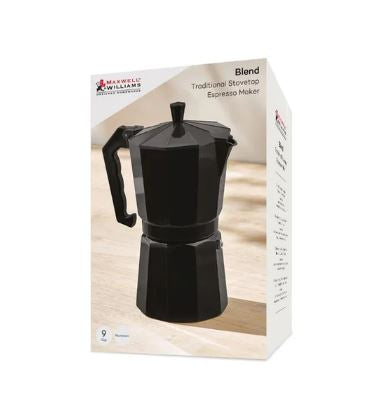 Maxwell Williams Blend Espresso Maker 9Cup Black