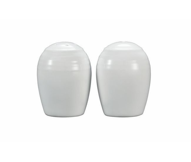 Noritake Arctic White Salt & Pepper