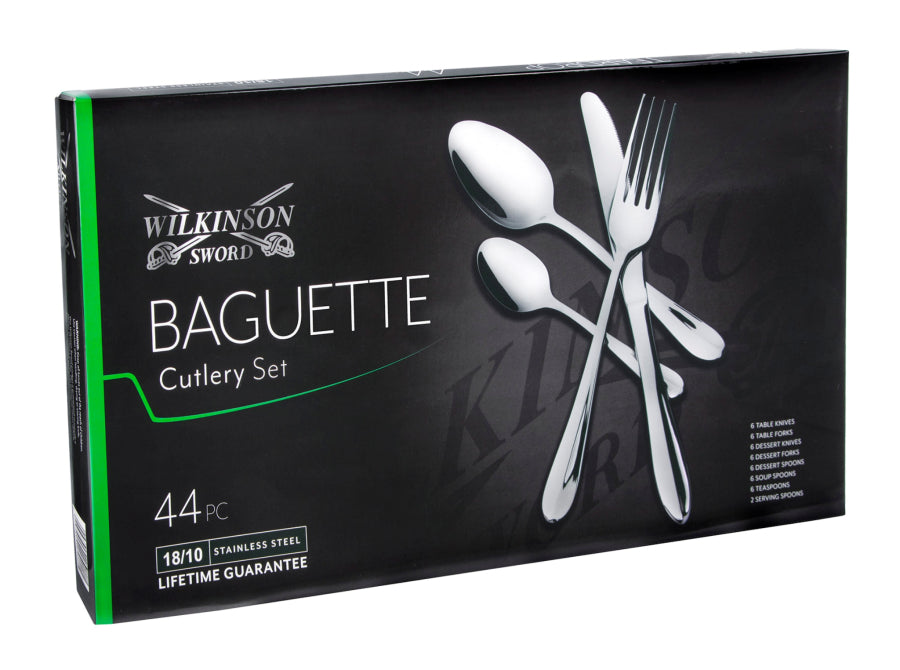 Wilkinson Sword Baguette Cutlery Set 44 Piece – Kitchenique