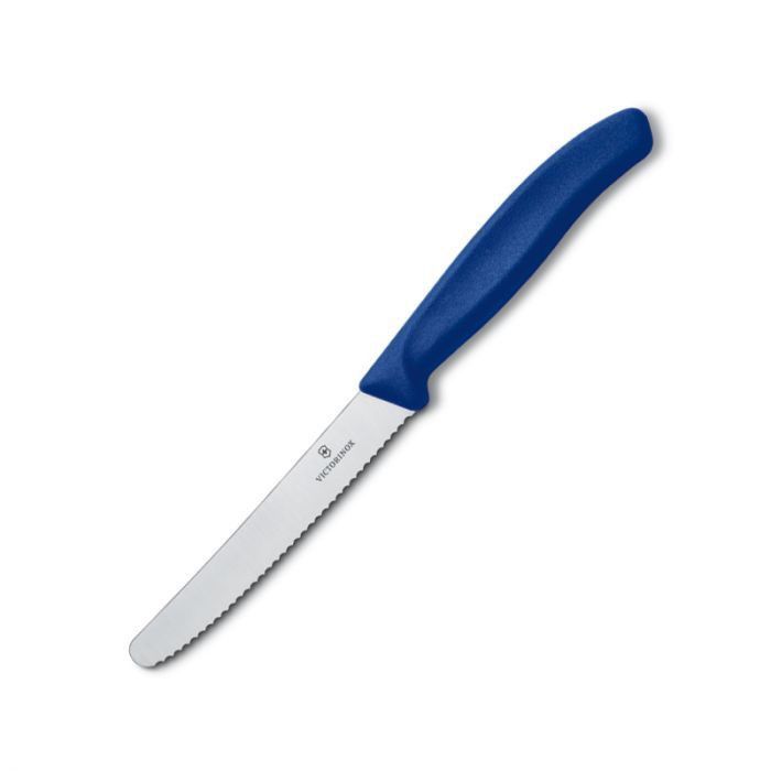 Victorinox Tomato/Steak Knife Serrated Blue 11cm
