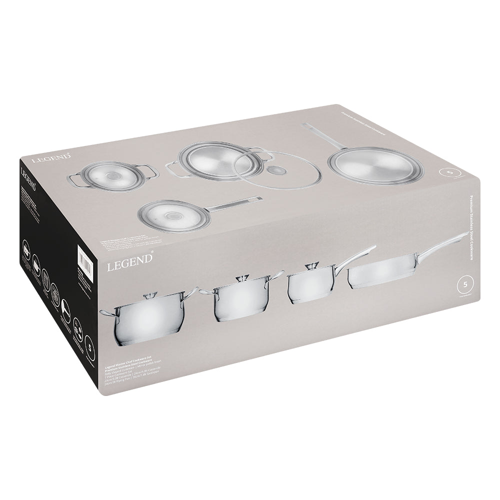 Legend Master Chef Cookware Set 7 Piece