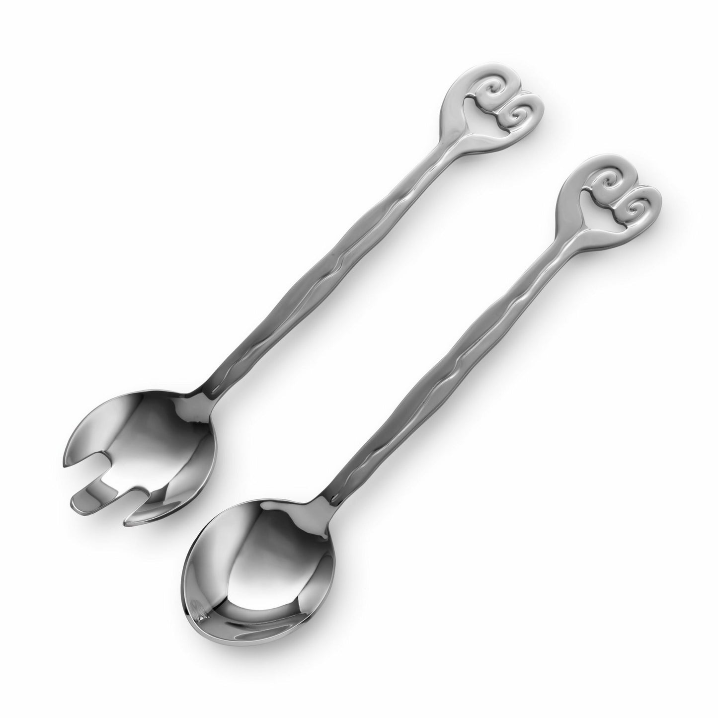 Carrol Boyes Salad Servers Hanging Wave