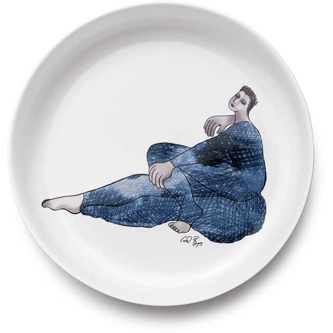 Carrol Boyes Low Bowl Indigo Girl 32cm