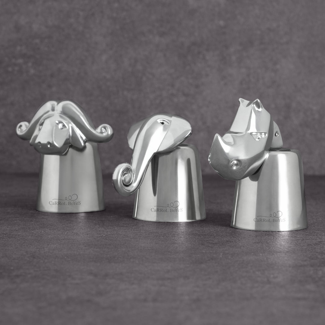 Carrol Boyes Bottle Stopper Rhino