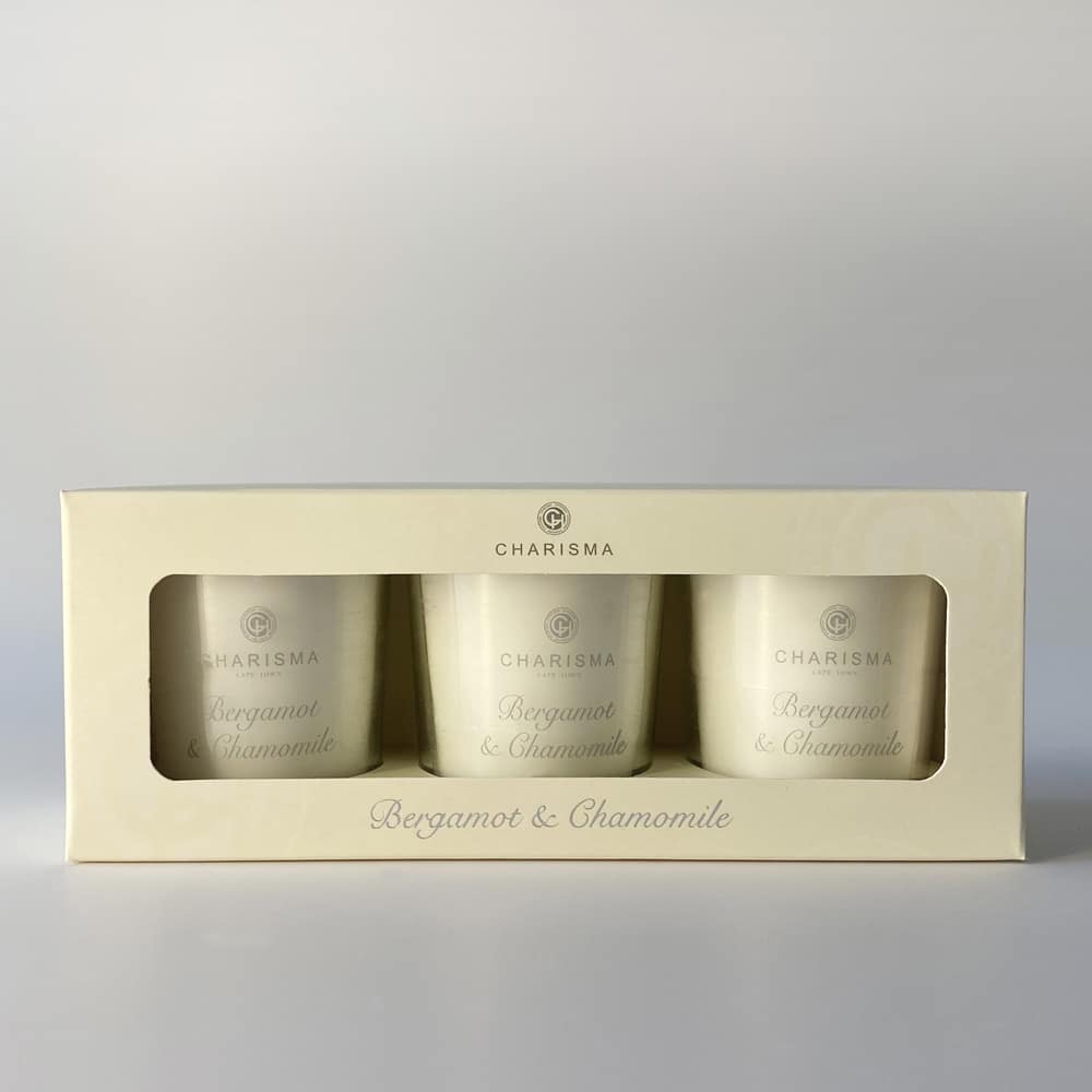 Charisma Bergamot&Chamomile 3 Candle Set 70gx3