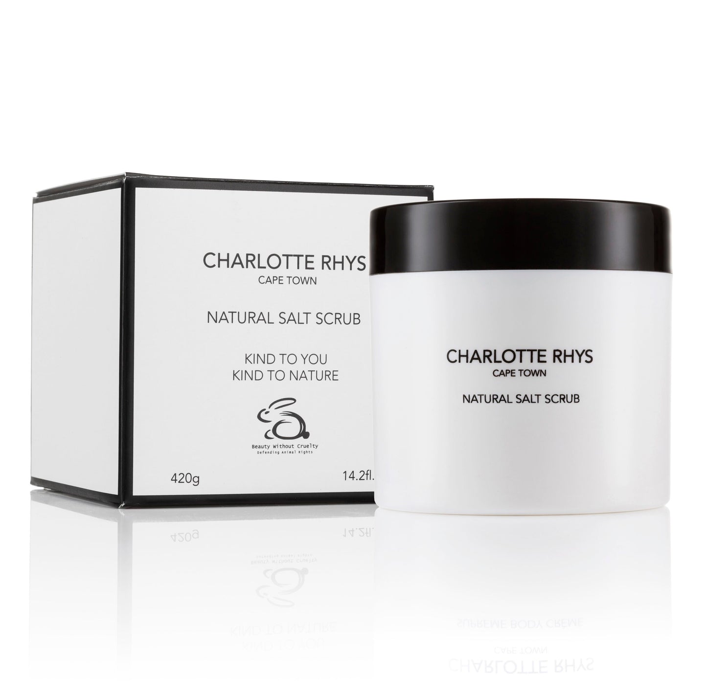 Charlotte Rhys Vanilla Cream Salt Scrub 420g