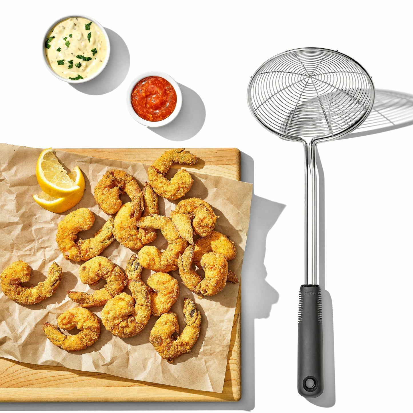 OXO Scoop & Strain Skimmer