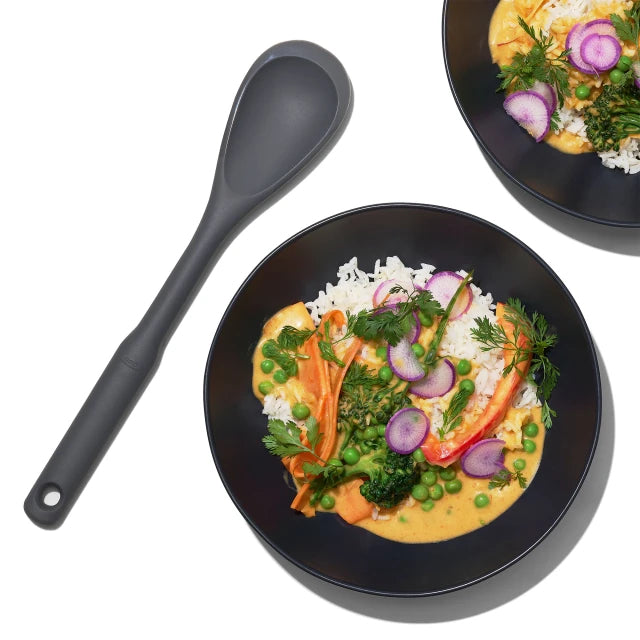 Oxo Silicone Chop&Stir Cooking Spoon Peppercorn