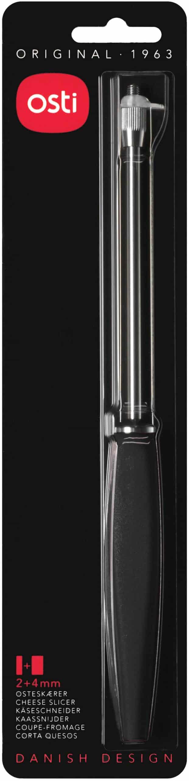 Osti Cheese Slicer Black Handle