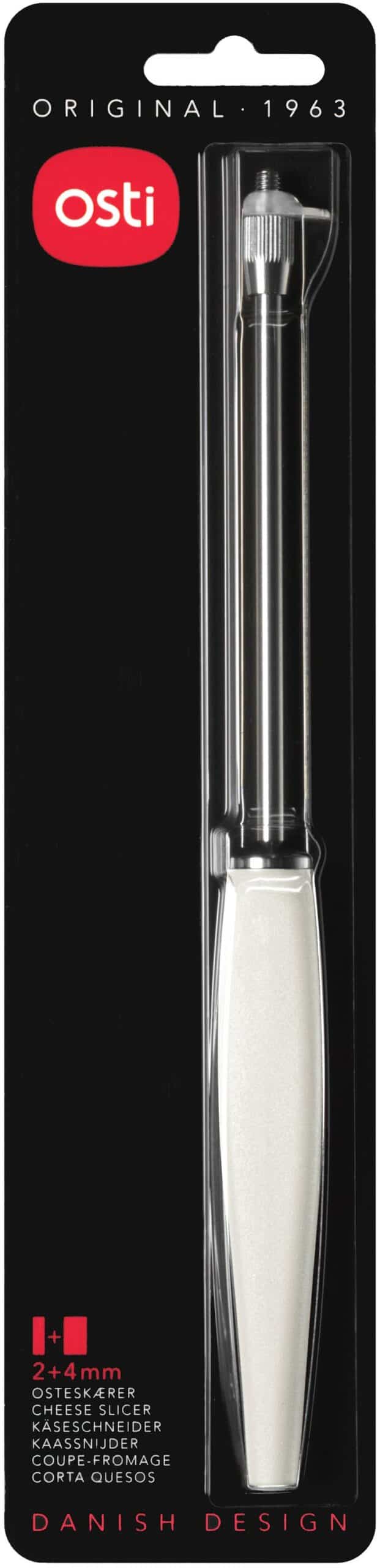 Osti Cheese Slicer White Handle