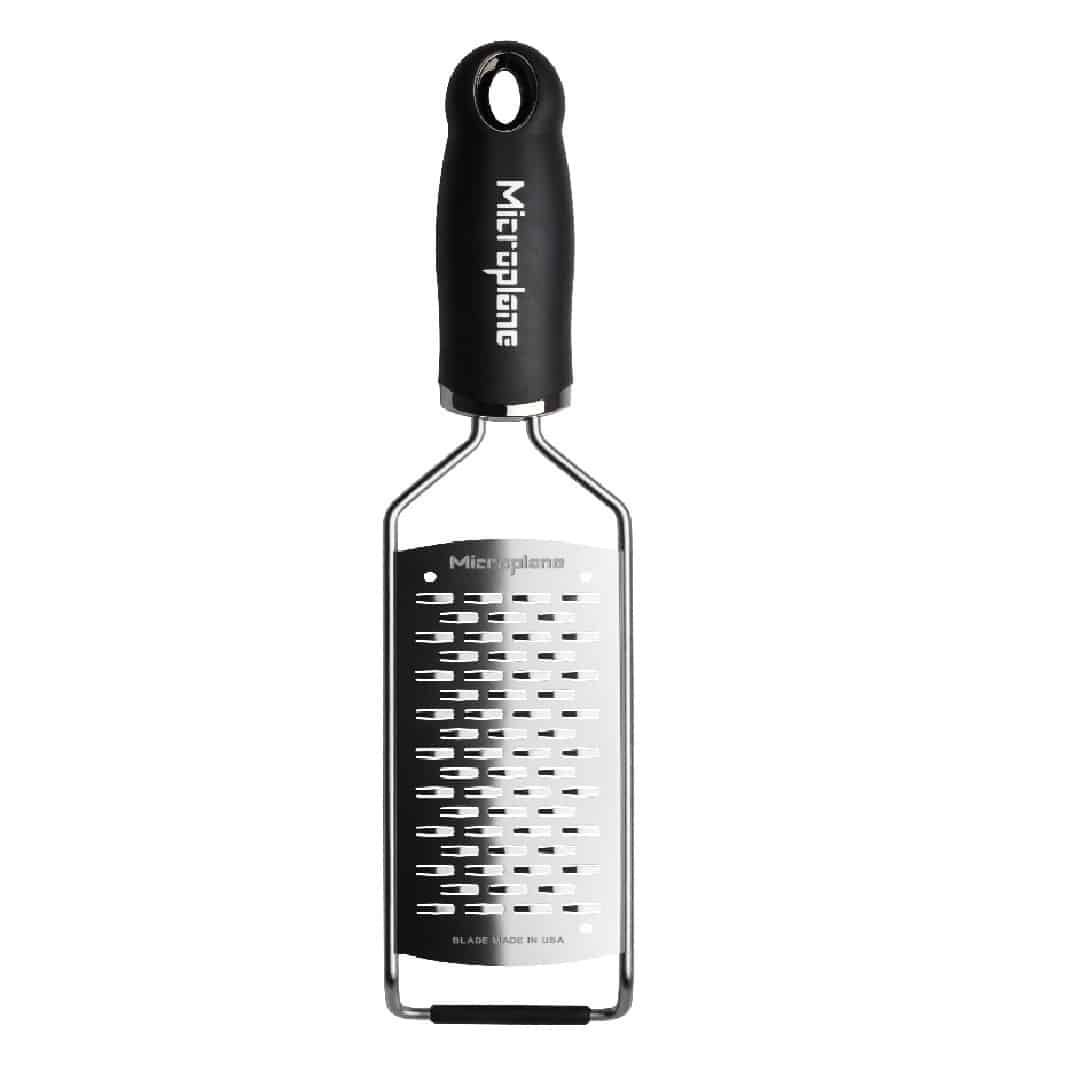 Microplane Gourmet Medium Ribbon Grater Black
