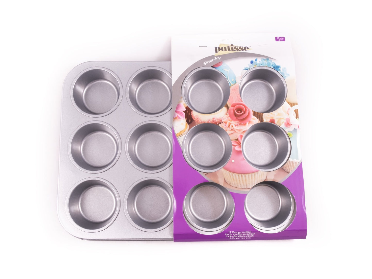 Patisse Muffin Tray 12 Piece 35x26cm
