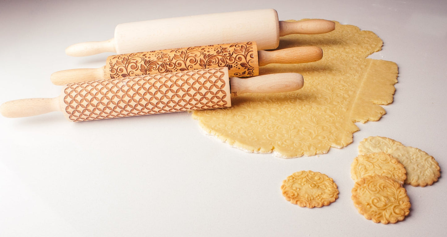 Patisse Rolling Pin Wooden 25cm