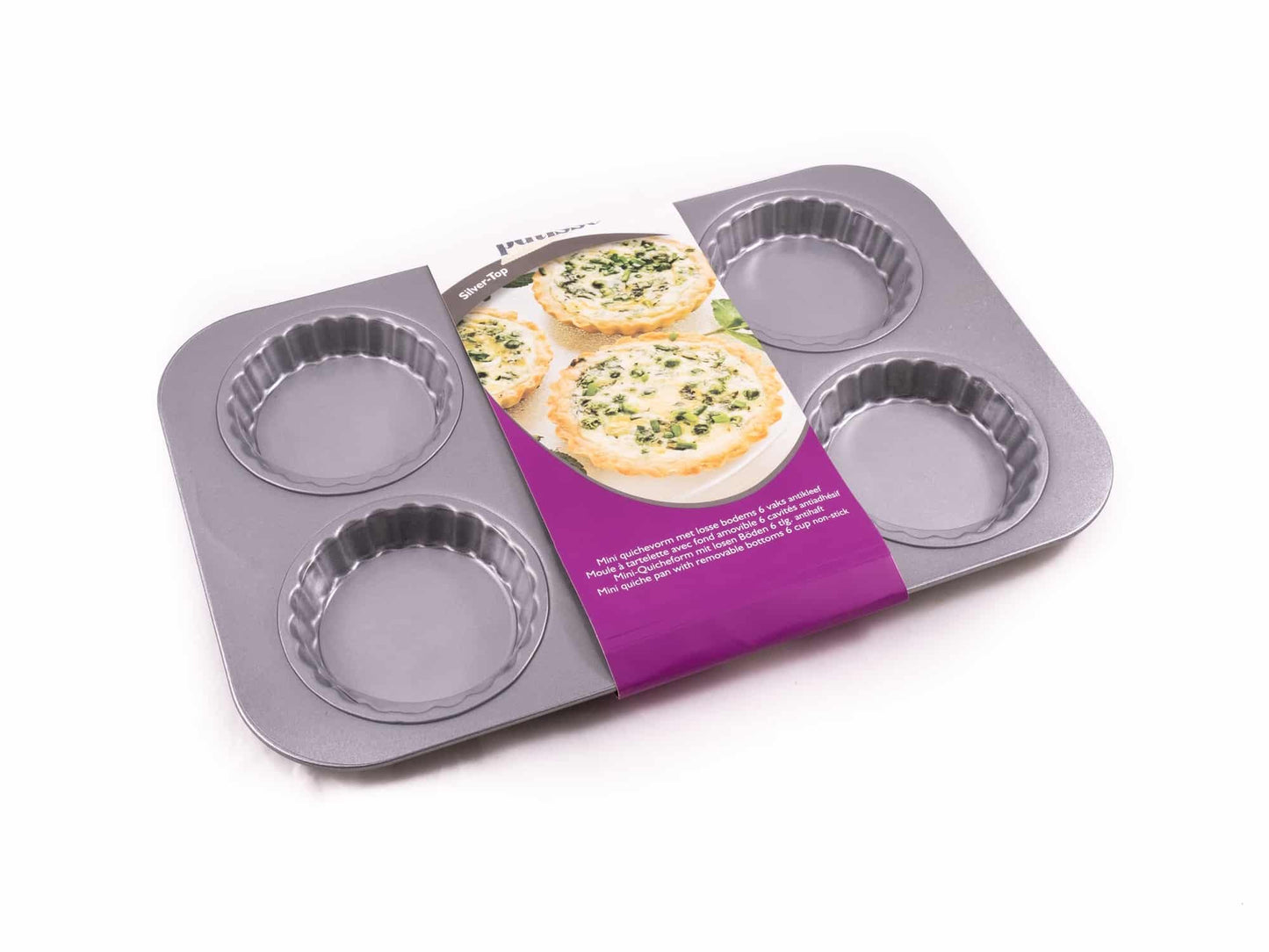 Patisse Mini Quiche 6 in1 Loose Bottom 10cm