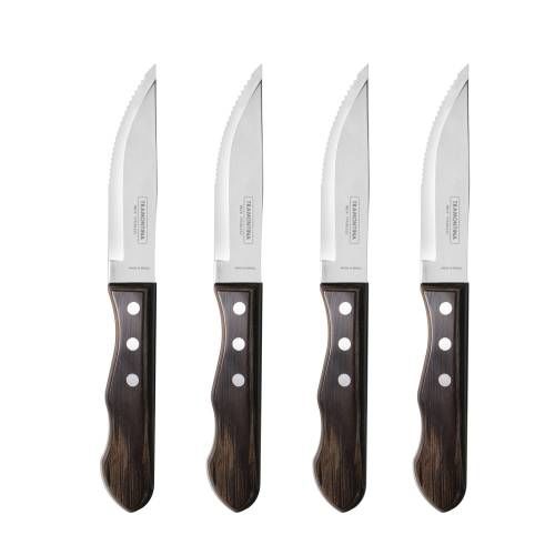 Tramontina Jumbo Steak Knife Set 4 Pieces