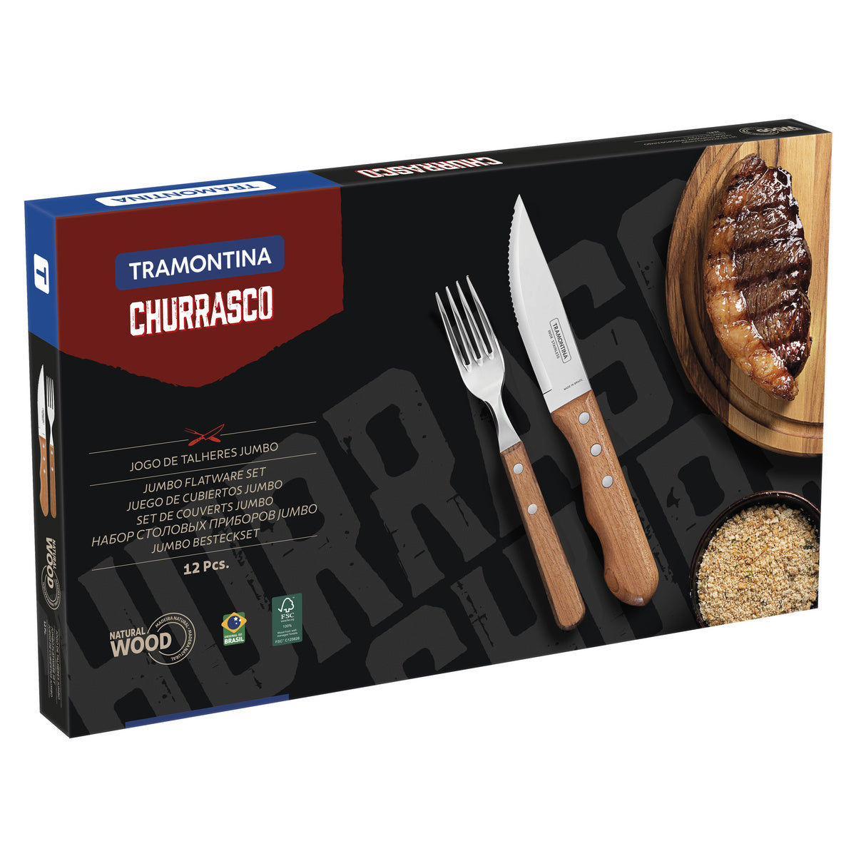 Tramontina Braai Set 12 Pieces Jumbo Set