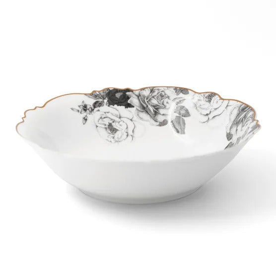 Jenna Clifford Black Rose Salad Bowl