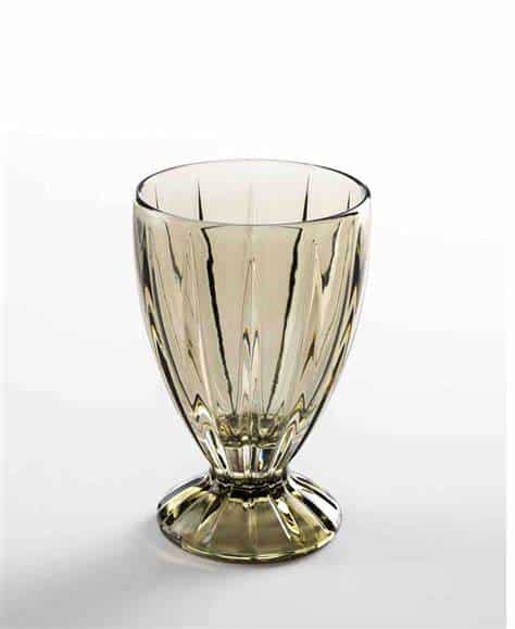 Jenna Clifford Water Goblet Charcoal Set of 4