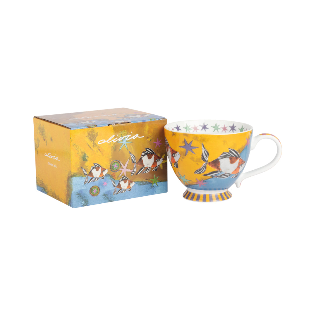 Olivia Grande Mug Fish