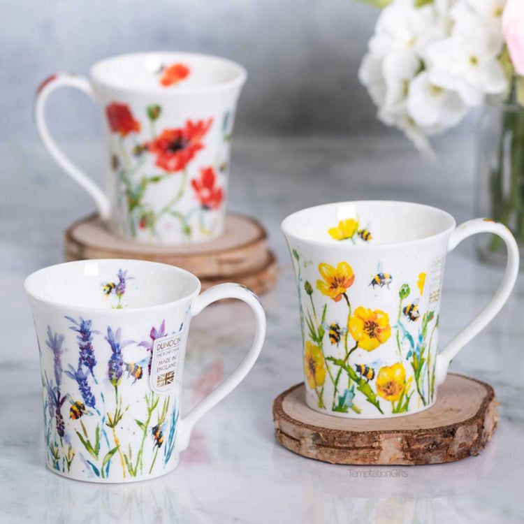Dunoon Mug Busy Bees Lavender Jura