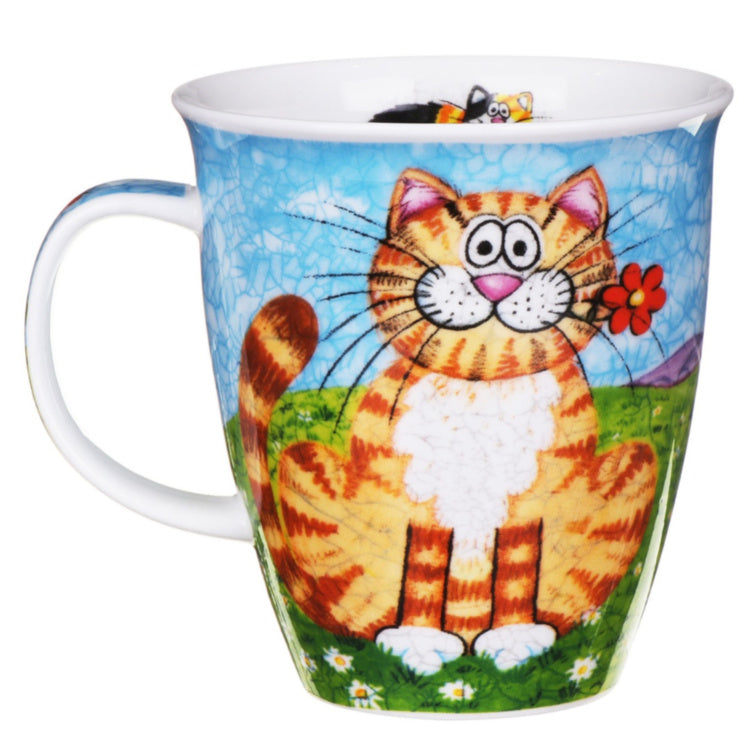 Dunoon Mug Happy Cats Tortoiseshell Nevis