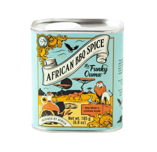 Funky Ouma Tin African BBQ Spice 185g
