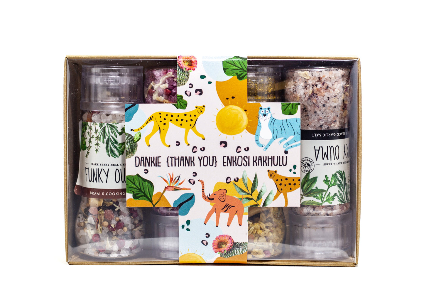 Funky Ouma Gifting 4 Pack Dankie Thank Enkosi