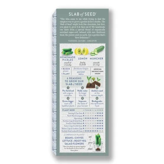 Sow Delicious Exotic Cucumbers