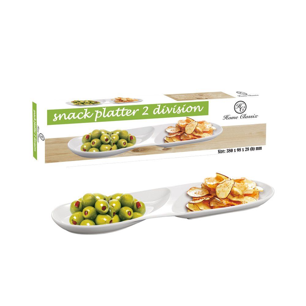 Home Classix Snack Platter 2 Division 37.2x9.5x2.5