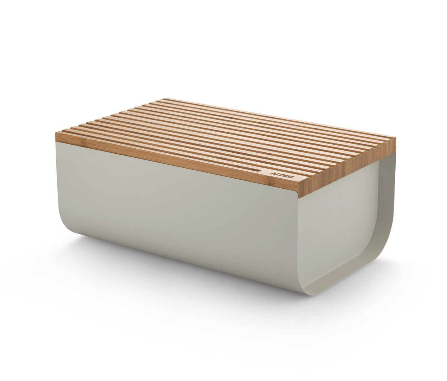 Alessi Mattina Bread Box Warm Grey