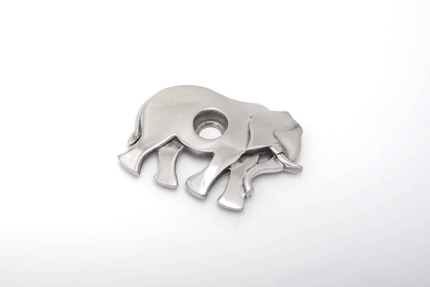 Earthangel Elephant Dripless Candle Holder Pair