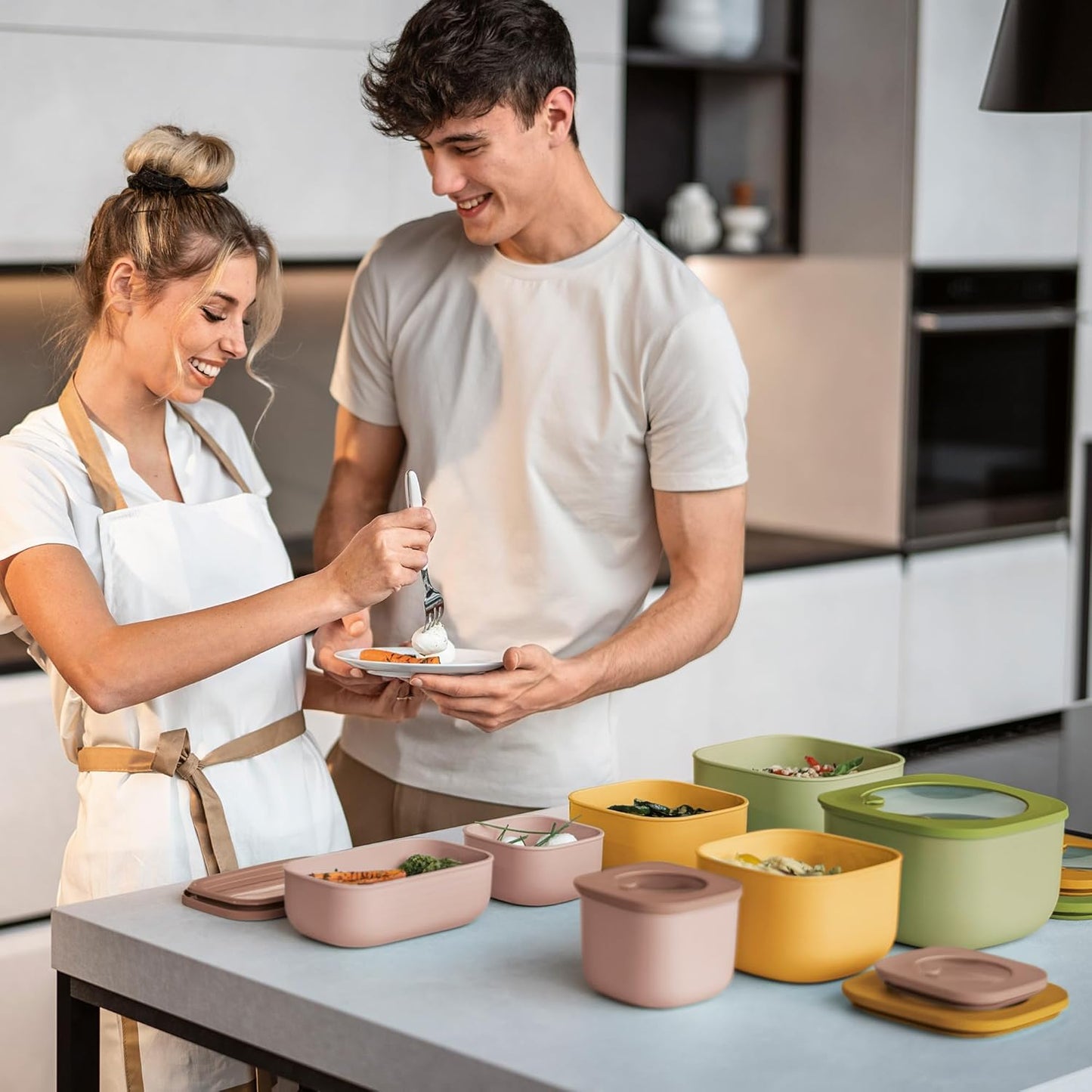 Guzzini Eco Store&More Shallow Container 975ml Avo