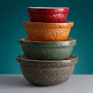 Mason Cash In The Forest Mixing Bowl H/Hog Red21cm