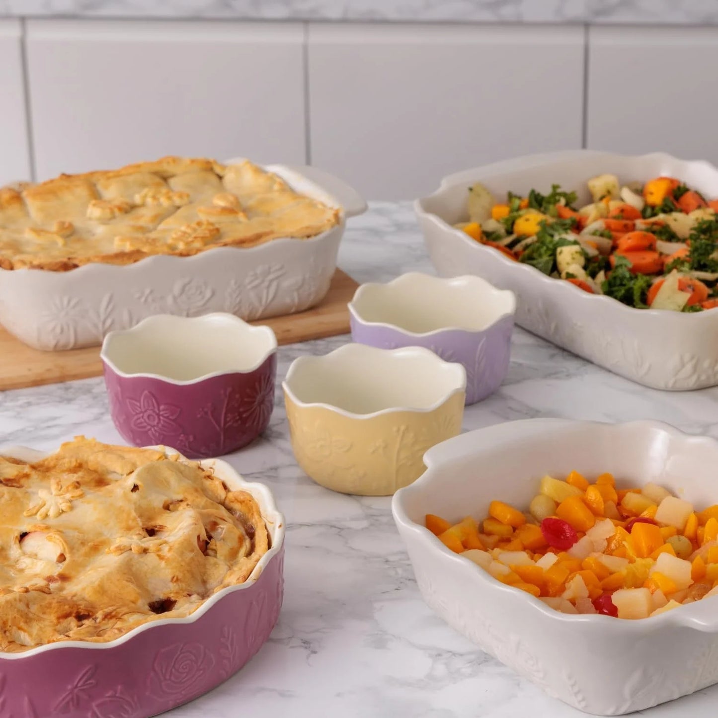 Mason Cash In The Meadow Square Baking Dish