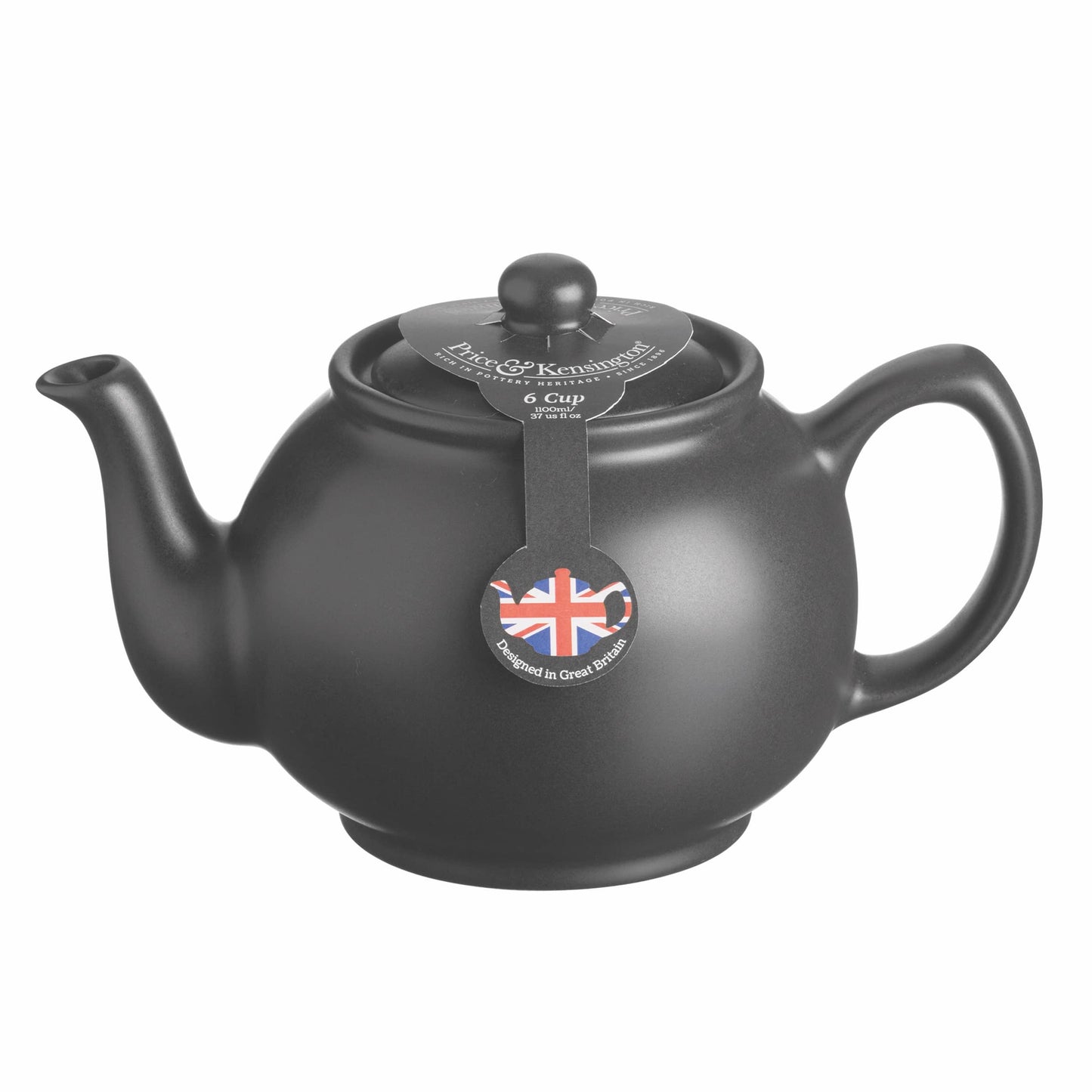 Price & Kensington Teapot 6 Cup Black