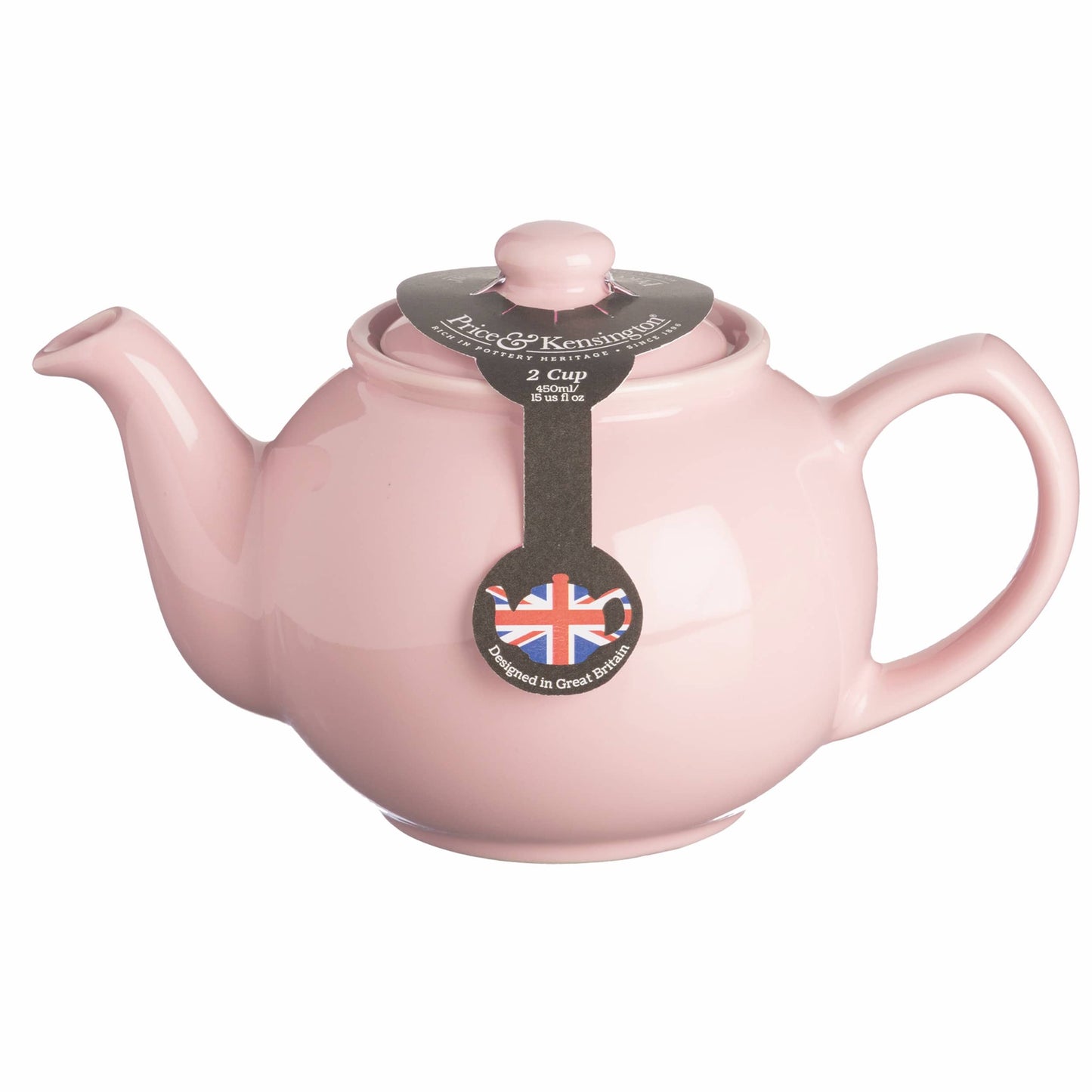 Price & Kensington Teapot 2 Cup Pastel Pink