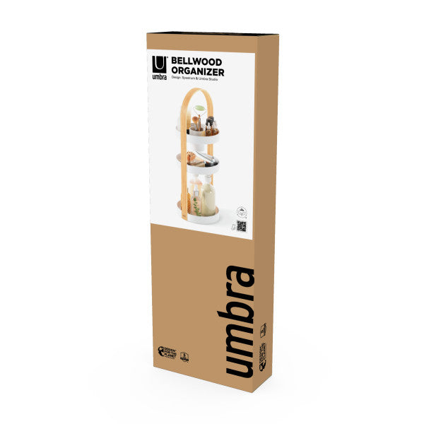 Umbra Bellwood Organizer White & Natural
