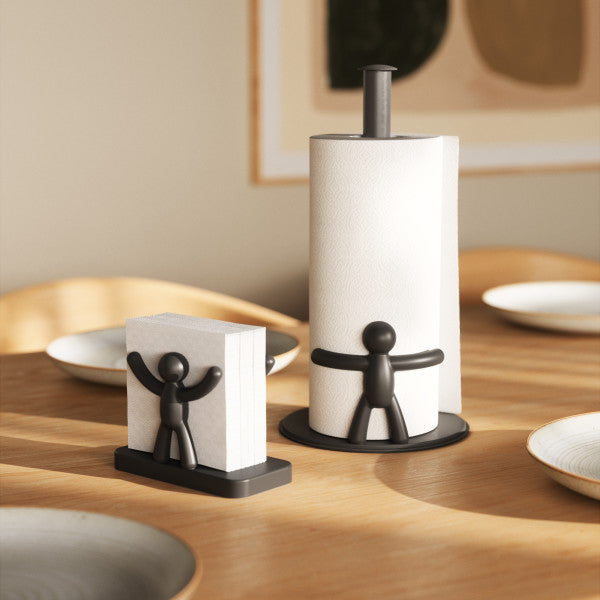 Umbra Buddy Paper Towel Holder Black