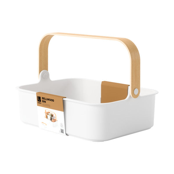 Umbra Bellwood Bin 14x10 White & Natural