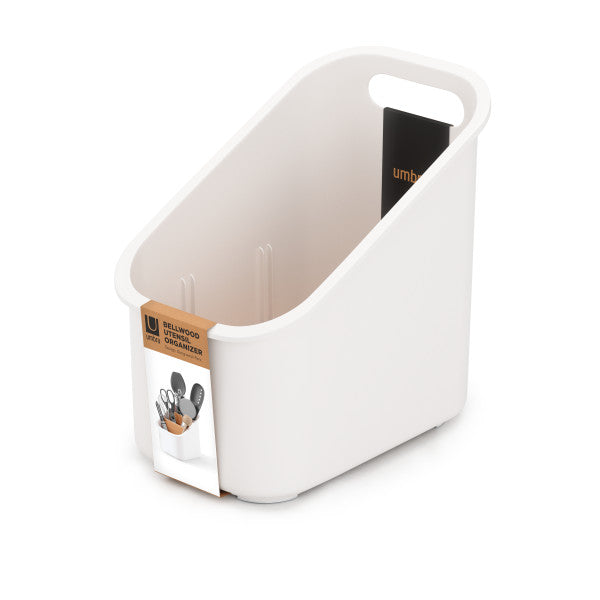 Umbra Bellwood Utensil Holder White & Natural