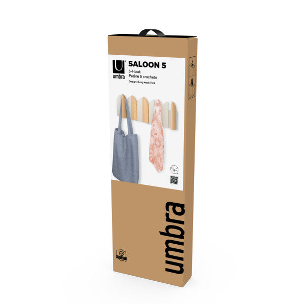 Umbra Saloon Hook Natural & Sand