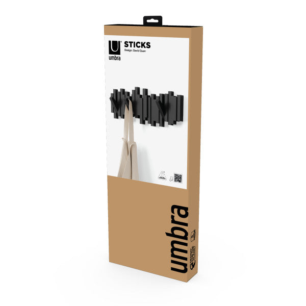 Umbra Sticks Multi Hook Black